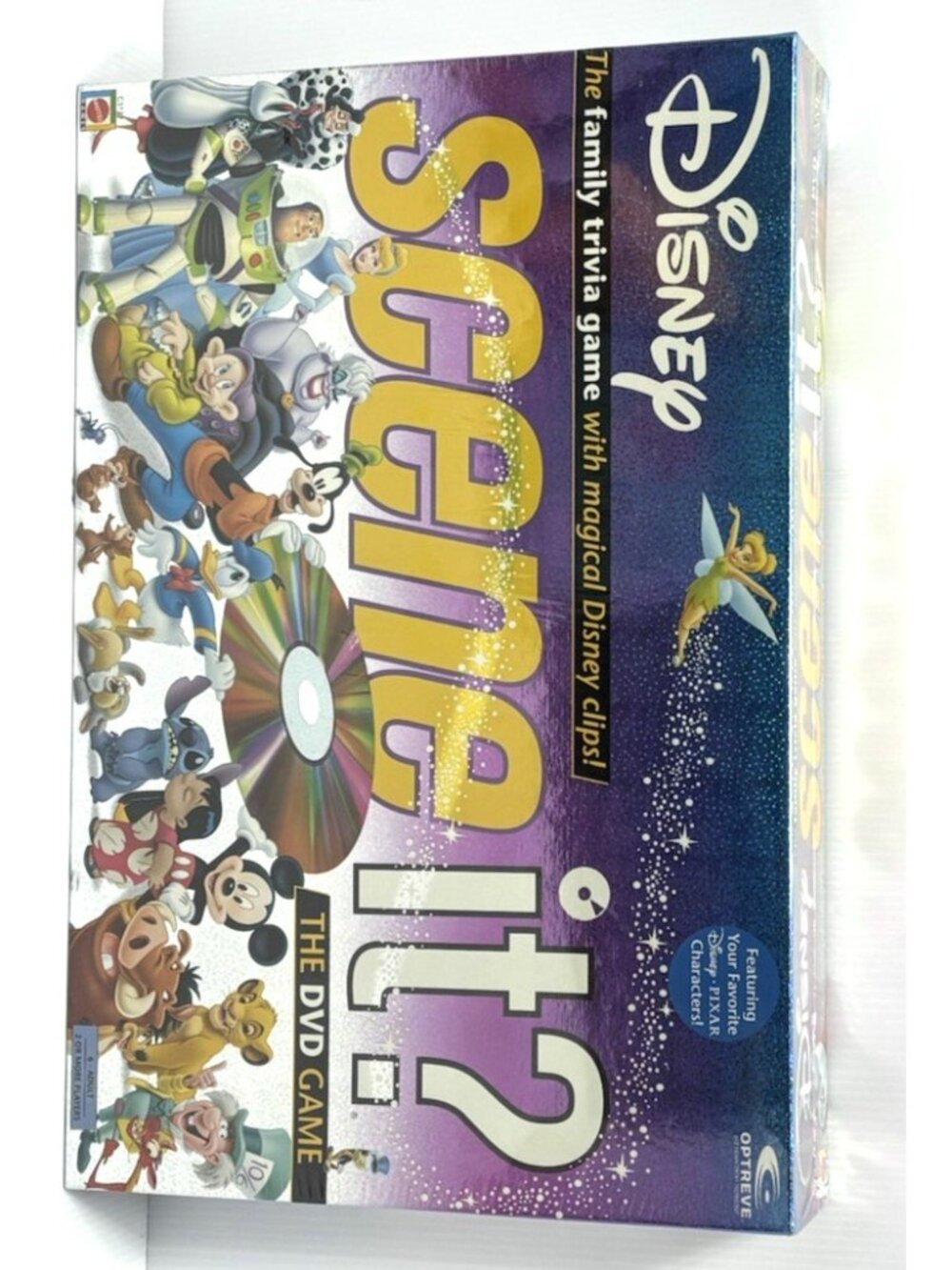 Disney Scene It DVD Game Trivia Pixar Board Game Family Party Movie Quiz Fun New
